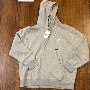 Nike Men's Gray Club Fleece Hoodie size 3XL